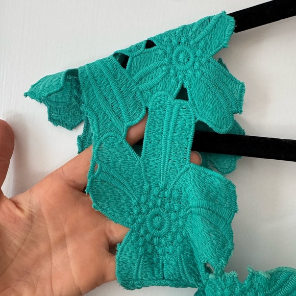 Saylor x Free People Dahlia Dress in Teal Size Small - Picture 6 of 12